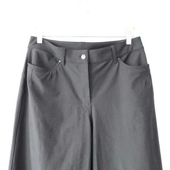 ❌SOLD ❌Lululemon City Sleek 5 Pocket Wide-Leg High Rise 7/8 Length Pant Black - Picture 4 of 13